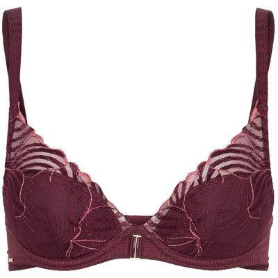 CHANTELLE Legend T-Shirt Plunge Bra B x 75 Purple B x 75 CHANTELLE Legend T-Shirt Plunge Bra B x 75 Purple B x 75