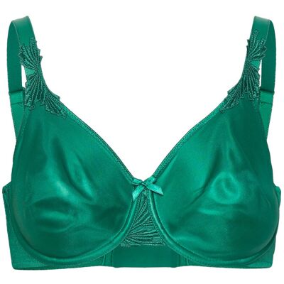 CHANTELLE Hedona Covering Molded Bra E x 85 Green E x 85 CHANTELLE Hedona Covering Molded Bra E x 85 Green E x 85