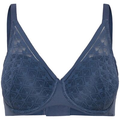 CHANTELLE Ace T-Shirt Covering Memory Bra E x 75 Blue E x 75 CHANTELLE Ace T-Shirt Covering Memory Bra E x 75 Blue E x 75