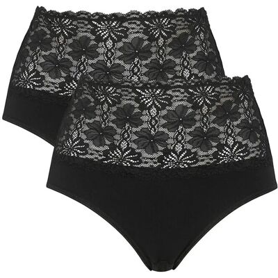 Damella of Sweden 2-Pack Maxi Brief XXL Black XXL Damella of Sweden 2-Pack Maxi Brief XXL Black XXL