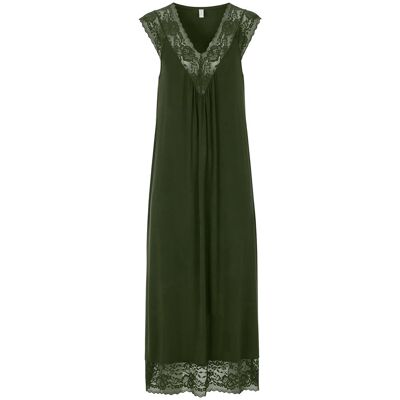 Damella of Sweden Nightdress No Sleeve M Khaki M Damella of Sweden Nightdress No Sleeve M Khaki M