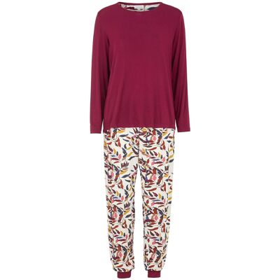 Damella of Sweden Pyjamas XXL Burgundy XXL Damella of Sweden Pyjamas XXL Burgundy XXL