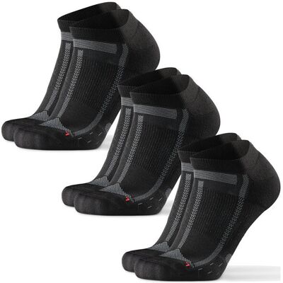 Danish Endurance Long Distance Running Low-Cut Socks 3-Pack 43-47 Black 43-47 Danish Endurance Long Distance Running Low-Cut Socks 3-Pack 43-47 Black 43-47