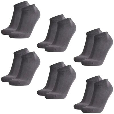 Danish Endurance Bamboo Low-Cut Socks 6-Pack 43-47 Grey 43-47 Danish Endurance Bamboo Low-Cut Socks 6-Pack 43-47 Grey 43-47