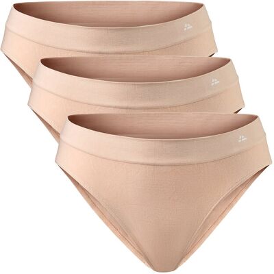 Danish Endurance Bamboo Bikini (Women) 3-Pack XL/XXL Beige XL/XXL Danish Endurance Bamboo Bikini (Women) 3-Pack XL/XXL Beige XL/XXL