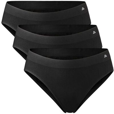 Danish Endurance Bamboo Bikini (Women) 3-Pack XL/XXL Black XL/XXL Danish Endurance Bamboo Bikini (Women) 3-Pack XL/XXL Black XL/XXL