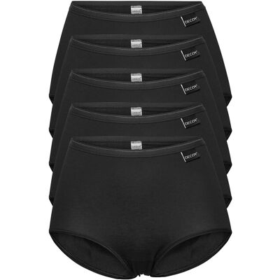 Decoy Maxi Brief, 5-Pack Gots L Black L Decoy Maxi Brief, 5-Pack Gots L Black L