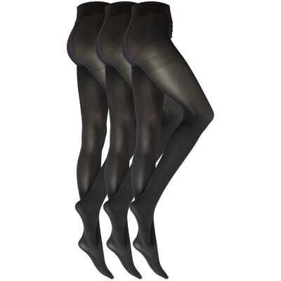Decoy Recycled Tight 60Den 3Pk S/M Black S/M Decoy Recycled Tight 60Den 3Pk S/M Black S/M
