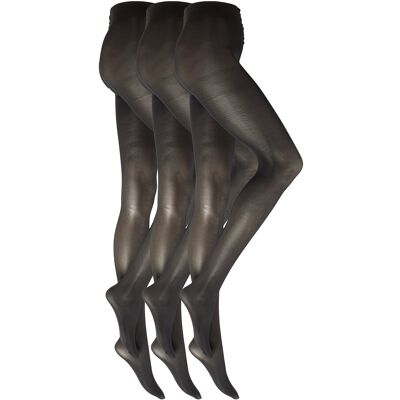 Decoy Recycled Tight 40Den 3Pk XXL Black XXL Decoy Recycled Tight 40Den 3Pk XXL Black XXL