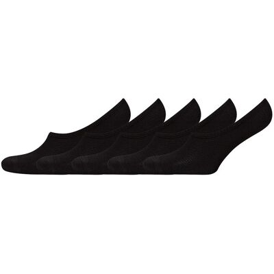 Decoy Footies Quick Dry 5-Pack 36-38 Black 36-38 Decoy Footies Quick Dry 5-Pack 36-38 Black 36-38