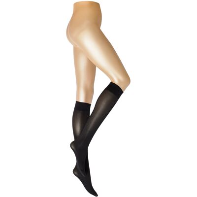 Decoy Knee High Microfiber 60 ONE SIZ Black ONE SIZ Decoy Knee High Microfiber 60 ONE SIZ Black ONE SIZ