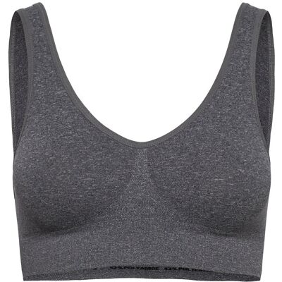 Decoy Bra Top W/Wide Straps S Grey S Decoy Bra Top W/Wide Straps S Grey S