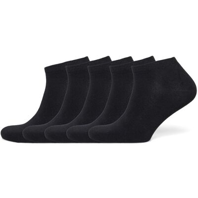 Decoy Sneaker Sock 5-Pk 37-41 Black 37-41 Decoy Sneaker Sock 5-Pk 37-41 Black 37-41