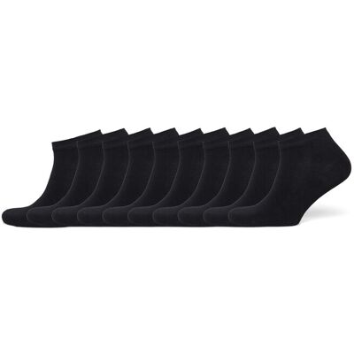 Decoy Sneaker Sock 10-Pack 37-41 Black 37-41 Decoy Sneaker Sock 10-Pack 37-41 Black 37-41