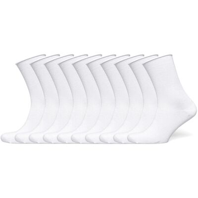 Decoy Ankle Sock 10-Pack 37-41 White 37-41 Decoy Ankle Sock 10-Pack 37-41 White 37-41