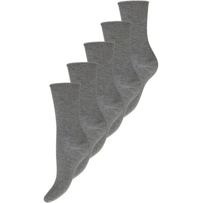Decoy Ankle Sock 5-Pack 37-41 Grey 37-41 Decoy Ankle Sock 5-Pack 37-41 Grey 37-41