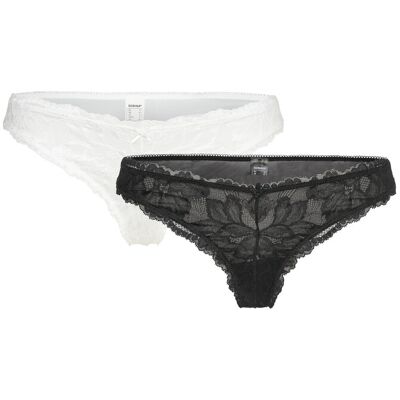 Dorina Perfect Lace Thong XS White XS Dorina Perfect Lace Thong XS White XS