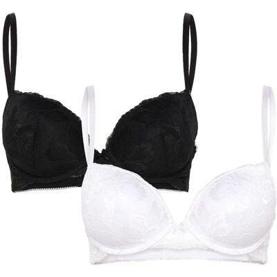 Dorina Perfect Lace Wired_Bra B x 75 Black B x 75 Dorina Perfect Lace Wired_Bra B x 75 Black B x 75