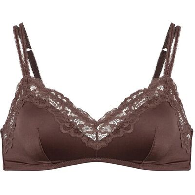 Dorina Origins-Shiny Micro Bralette XS Brown XS Dorina Origins-Shiny Micro Bralette XS Brown XS