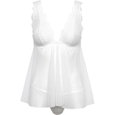 Dorina Tara Babydoll & Thong Set XS Cream XS Dorina Tara Babydoll & Thong Set XS Cream XS