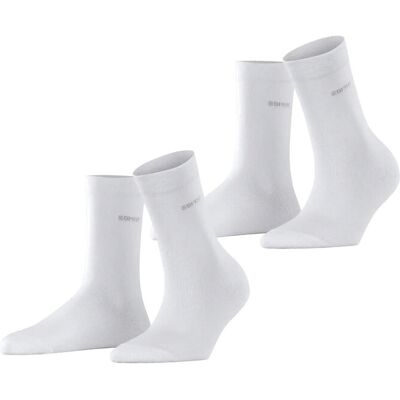 Esprit Socks Basic Easy 2-Pack Sustainable Uni Coloured 39-42 White 39-42 Esprit Socks Basic Easy 2-Pack Sustainable Uni Coloured 39-42 White 39-42