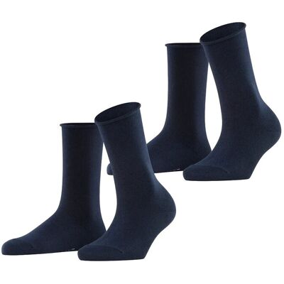Esprit Socks Basic Pure 2-Pack Sustainable Uni Coloured 35-38 Navy 35-38 Esprit Socks Basic Pure 2-Pack Sustainable Uni Coloured 35-38 Navy 35-38