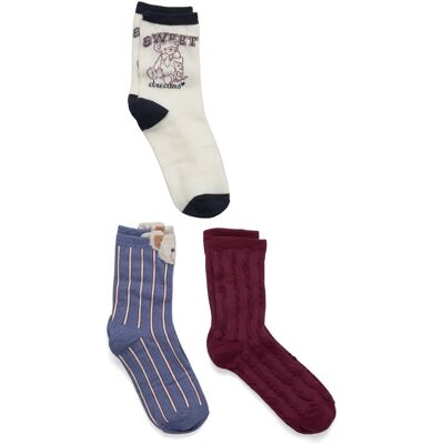 Etam Darry - Socks TU Blue TU Etam Darry - Socks TU Blue TU