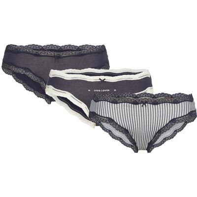 Etam Jimma - 3 Slips L Blue L Etam Jimma - 3 Slips L Blue L