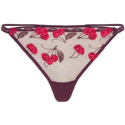 Etam Its Cherry - String XL Purple XL Etam Its Cherry - String XL Purple XL