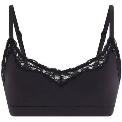 Etam Pure Soft Lace - Bralette M Black M Etam Pure Soft Lace - Bralette M Black M
