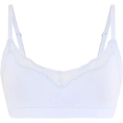 Etam Pure Soft Lace - Bralette M Blue M Etam Pure Soft Lace - Bralette M Blue M