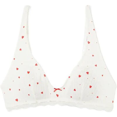Etam Vanity Gourmande - Wireless Bralette M White M Etam Vanity Gourmande - Wireless Bralette M White M