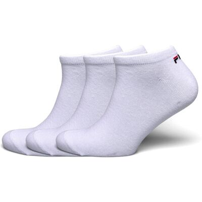 FILA Socks Fila 3Pk Invisible Plain Socks 43-46 White 43-46 FILA Socks Fila 3Pk Invisible Plain Socks 43-46 White 43-46