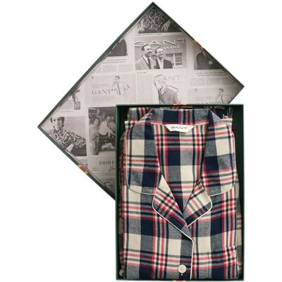 Gant Flannel Pajama Set Gift Box M Patterned M Gant Flannel Pajama Set Gift Box M Patterned M