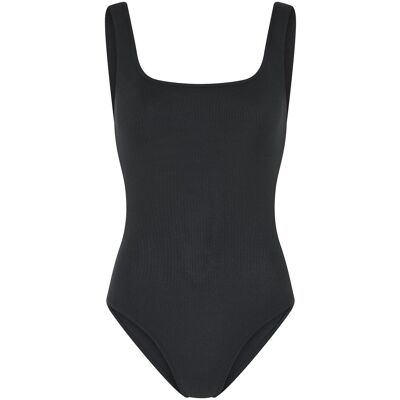 Girlfriend Collective Square Neck Bodysuit S Black S Girlfriend Collective Square Neck Bodysuit S Black S