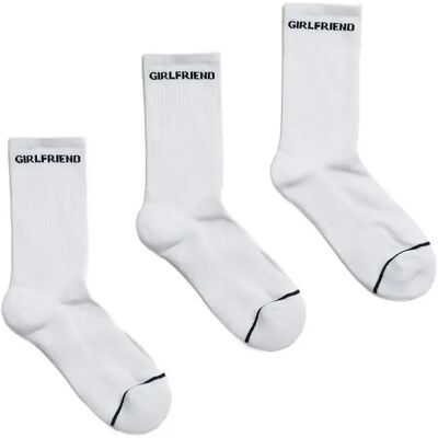 Girlfriend Collective 3-Pack Girlfriend Crew Sock ONE SIZE White ONE SIZE Girlfriend Collective 3-Pack Girlfriend Crew Sock ONE SIZE White ONE SIZE