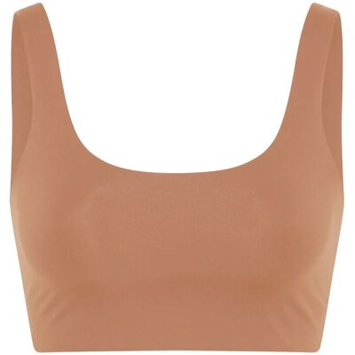 Girlfriend Collective Scoop-Neck Bralette XXXL Beige XXXL Girlfriend Collective Scoop-Neck Bralette XXXL Beige XXXL