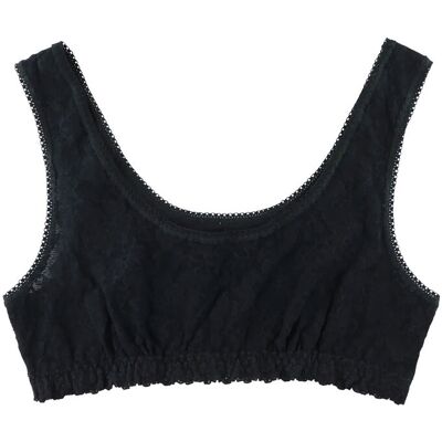 Hanky Panky Daily Lace, Lined Scoop Neck Bralette XS Black XS Hanky Panky Daily Lace, Lined Scoop Neck Bralette XS Black XS