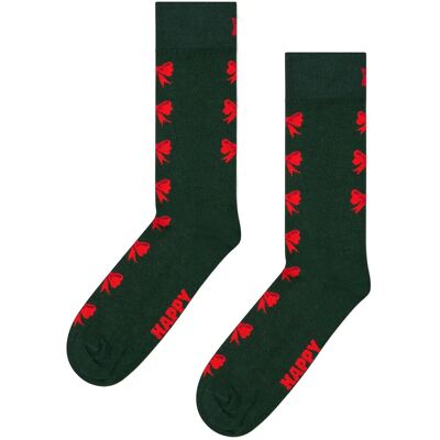 Happy Socks Bow Sock 36-40 Khaki 36-40 Happy Socks Bow Sock 36-40 Khaki 36-40