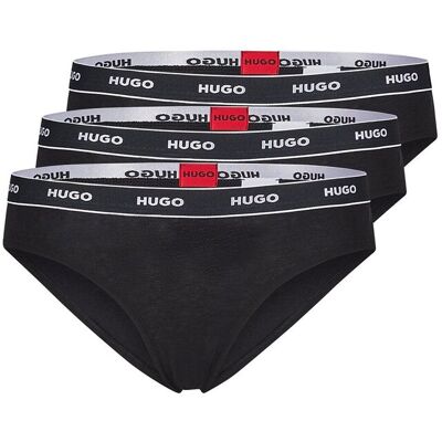HUGO Triplet Brief Stripe S Black S HUGO Triplet Brief Stripe S Black S