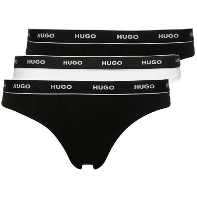 HUGO Triplet Thong Stripe M White M HUGO Triplet Thong Stripe M White M