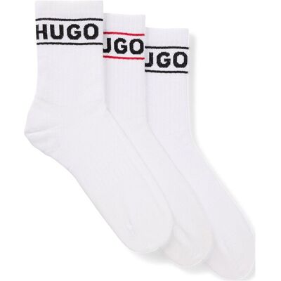 HUGO 3P Qsrib Sporty Cc W 39-42 White 39-42 HUGO 3P Qsrib Sporty Cc W 39-42 White 39-42