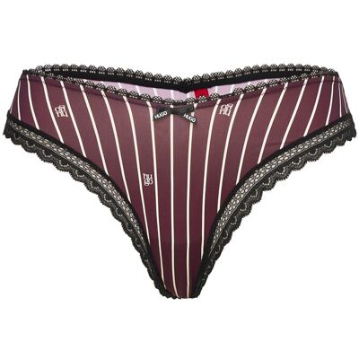 HUGO Thong Unique XS Burgundy XS HUGO Thong Unique XS Burgundy XS