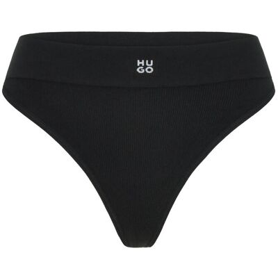 HUGO Thong Seamless XS Black XS HUGO Thong Seamless XS Black XS