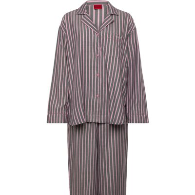 HUGO Flannel St_Long Set XS Pink XS HUGO Flannel St_Long Set XS Pink XS