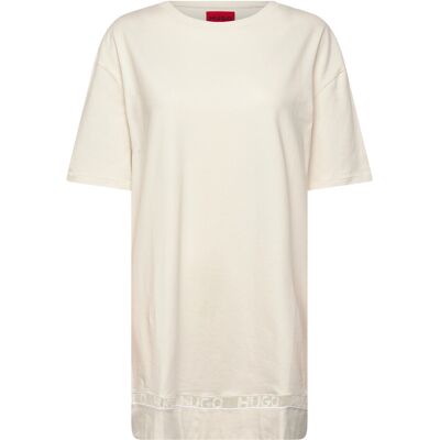 HUGO Mesh Logo Nighty L Cream L HUGO Mesh Logo Nighty L Cream L
