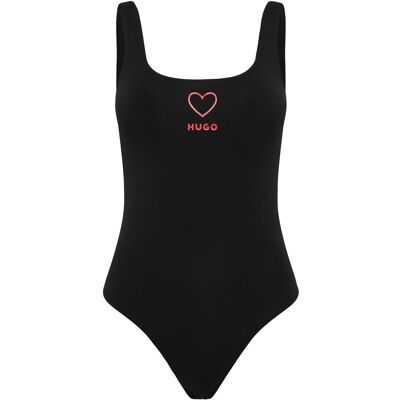 HUGO Valentine Bodysuit S Black S HUGO Valentine Bodysuit S Black S