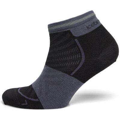Icebreaker Women Merino Blend Run+ Ultralight Mini L Black L Icebreaker Women Merino Blend Run+ Ultralight Mini L Black L