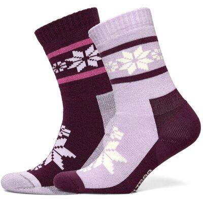Kari Traa Rusa Sock 2Pk 36-38 Pink 36-38 Kari Traa Rusa Sock 2Pk 36-38 Pink 36-38