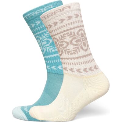 Kari Traa Puffin Sock 2Pk 38-39 Cream 38-39 Kari Traa Puffin Sock 2Pk 38-39 Cream 38-39